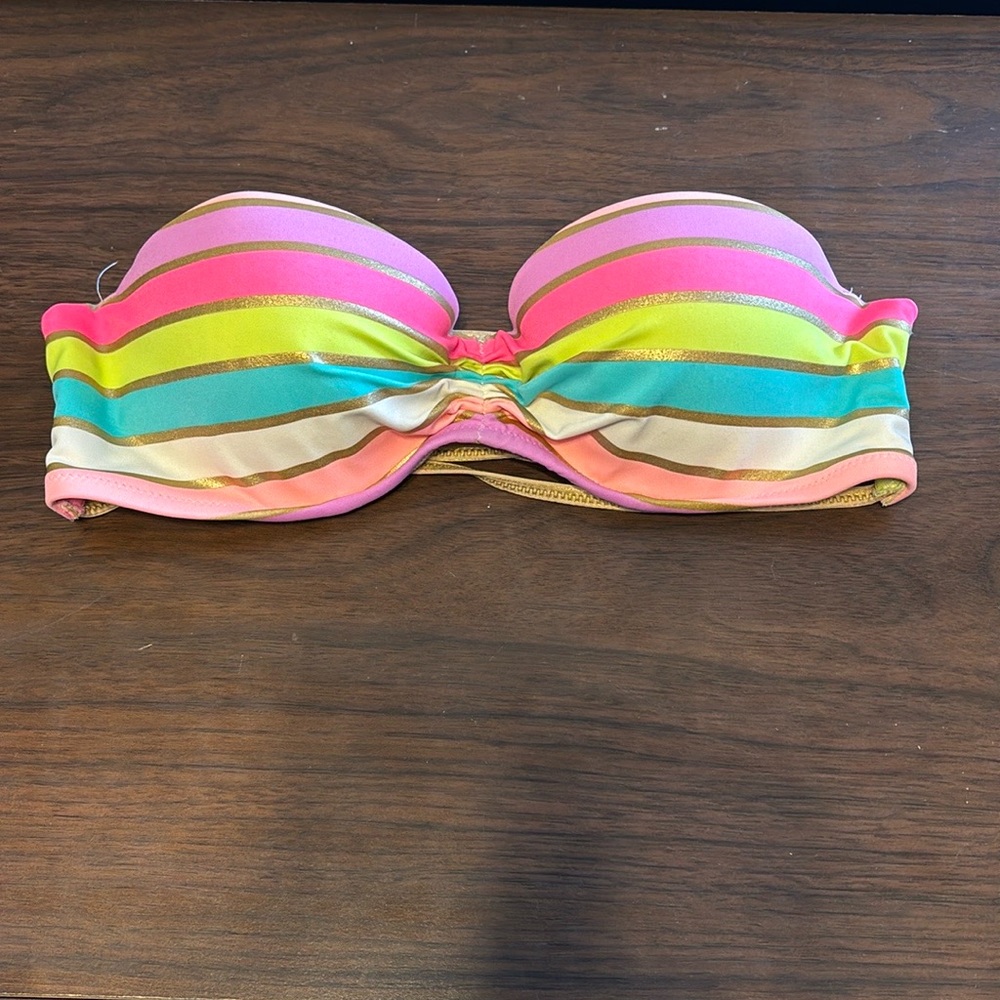 Victoria's Secret Multicolor Bikini Top